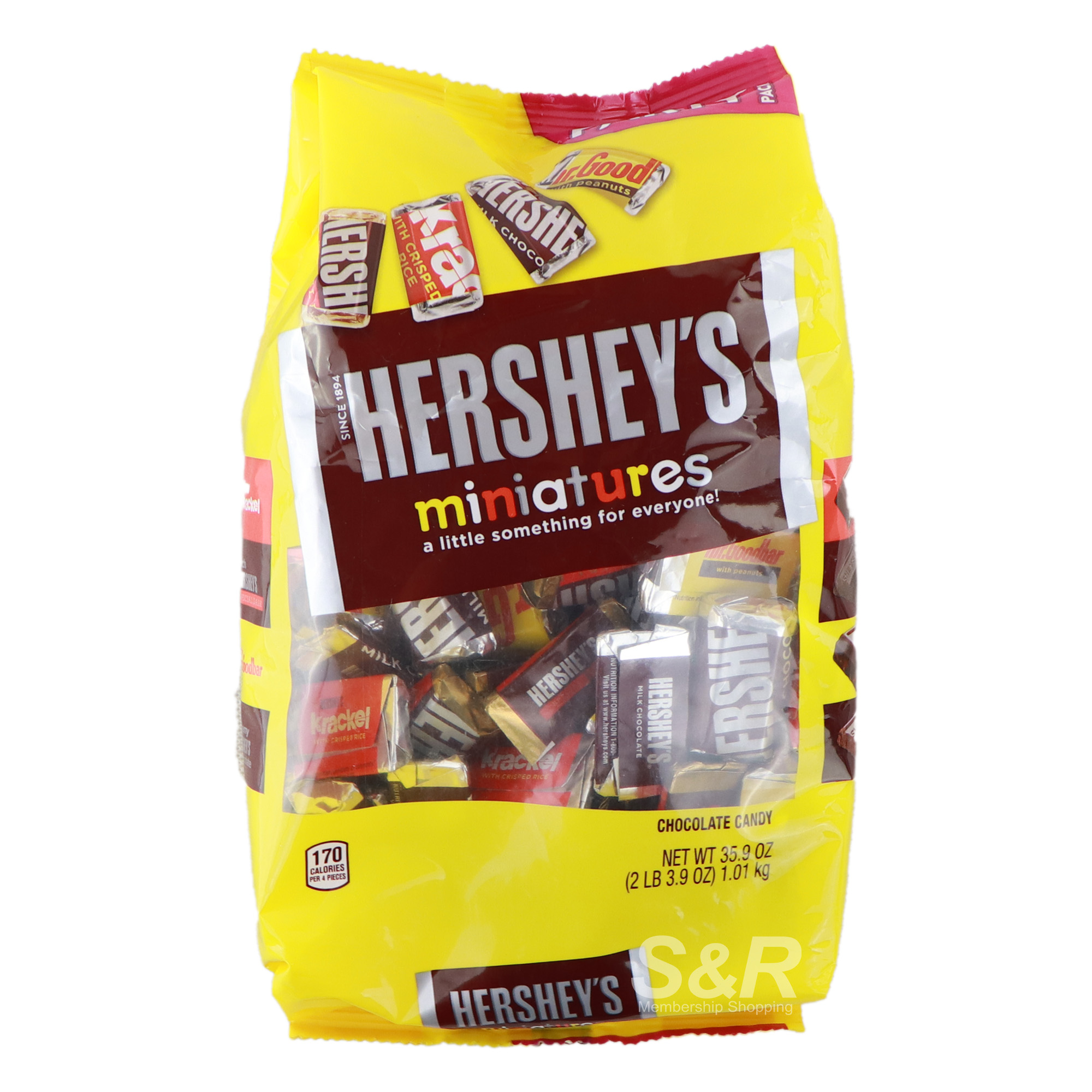 Hershey's Miniatures Assortment 1.01kg